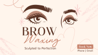 Eyebrow Waxing Service Video Image Preview