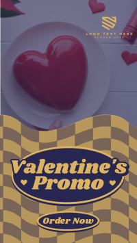 Retro Valentines Promo YouTube short Image Preview