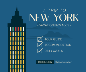 NY Travel Package Facebook post Image Preview