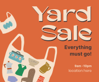 Decluttering Yard Sale Facebook post Image Preview