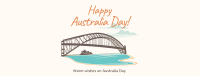 Australia Harbour Bridge Facebook cover Image Preview