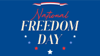 National Freedom Day Facebook event cover Image Preview