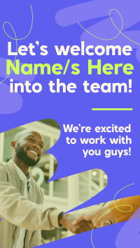 Corporate Fun New Hire Instagram Story Preview