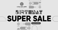 It's your Birthday Sale Facebook ad Image Preview