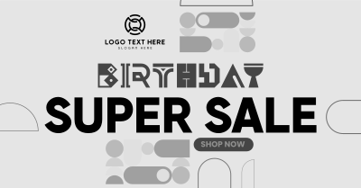 It's your Birthday Sale Facebook ad Image Preview