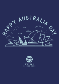 Happy Australia Day Flyer Image Preview