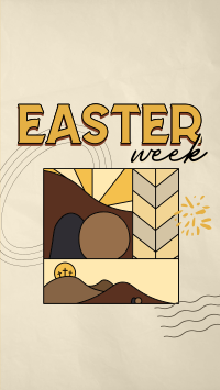 Holy Easter Week Facebook Story Image Preview