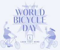 World Bike Day Facebook Post Design