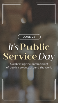 Celebrate Public Servants YouTube short Image Preview
