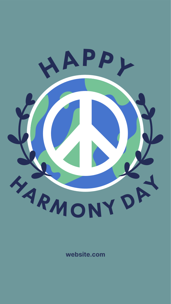 Harmony and Peace Instagram Story Design Image Preview