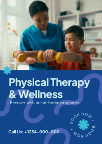 Physical Therapy At-Home Poster Design