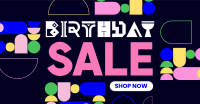 It's your Birthday Sale Facebook Ad Image Preview