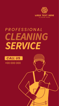 Janitorial Cleaning YouTube short Image Preview