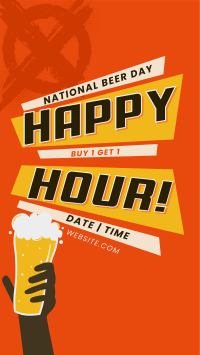 Beer Day Promo Facebook Story Image Preview