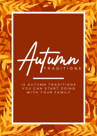 Leafy Autumn Giveaway Poster Image Preview