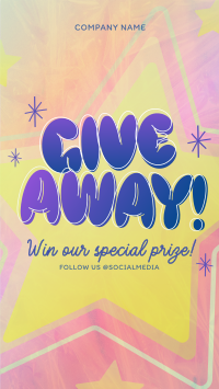 Quirky Giveaway TikTok Video Design