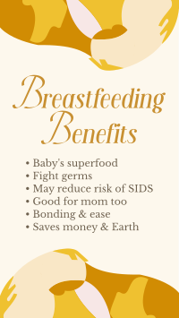 Breastfeeding Benefits TikTok Video Image Preview