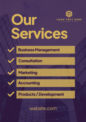 Corporate Services Flyer Image Preview