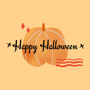 Happy Halloween Pumpkin Instagram post