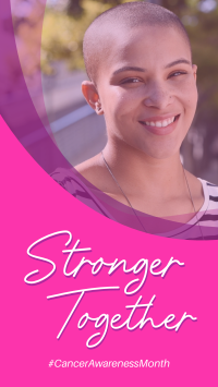Stronger Together Facebook Story Design