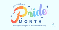Love Pride Facebook Ad Design