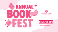 Annual Book Event Facebook event cover Image Preview