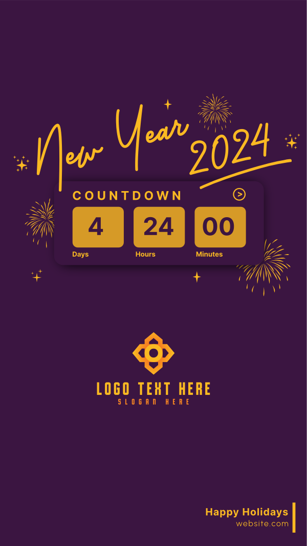 2022 Countdown Instagram Story Design Image Preview