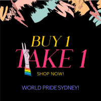 World Pride Sydney Promo Linkedin Post Design