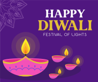 Diwali Festival Facebook post Image Preview