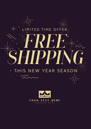 Year End Shipping Poster Image Preview