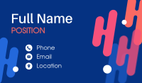 Abstract Generic Geometric Business Card Preview
