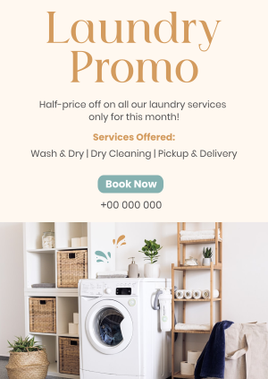 Affordable Laundry Poster Image Preview