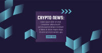 Cryptocurrency Breaking News Facebook ad Image Preview