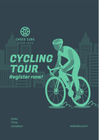 City Cycling Tour Flyer Design