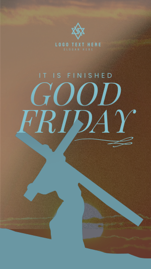 Sunrise Good Friday Facebook story Image Preview