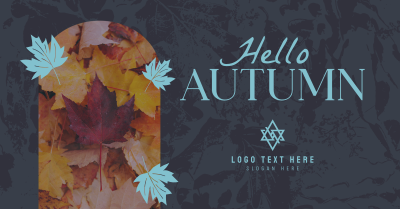 Hello There Autumn Greeting Facebook ad Image Preview