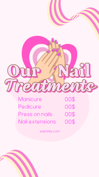 Nail Treatments List YouTube short Image Preview