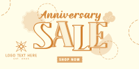 Hippie Anniversary Sale Twitter post Image Preview