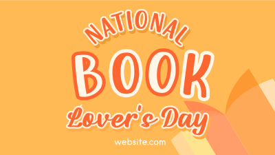 Book Lovers Greeting Facebook event cover Image Preview