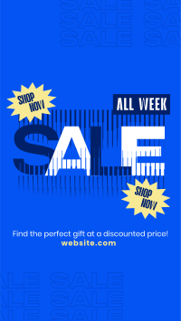 Playful All Week Sale Instagram Story Design