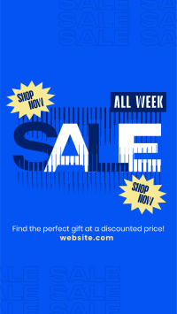 Playful All Week Sale Instagram story Image Preview