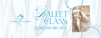 Elegant Ballet Class Facebook cover Image Preview