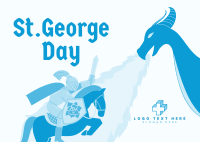 St. George Festival Postcard Design