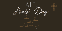 Soul's Day Candle Twitter post Image Preview