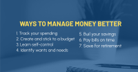 Ways to Manage Money Facebook Ad Design