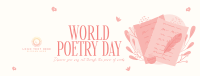 Poetry Creation Day Facebook cover Image Preview