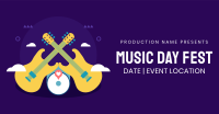 Music Day Fest Facebook Ad Design