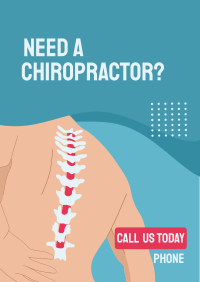 Book Chiropractor Services Flyer Image Preview