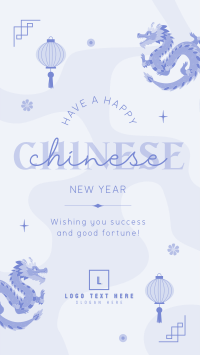Chinese Zodiac Dragon Instagram Story Design