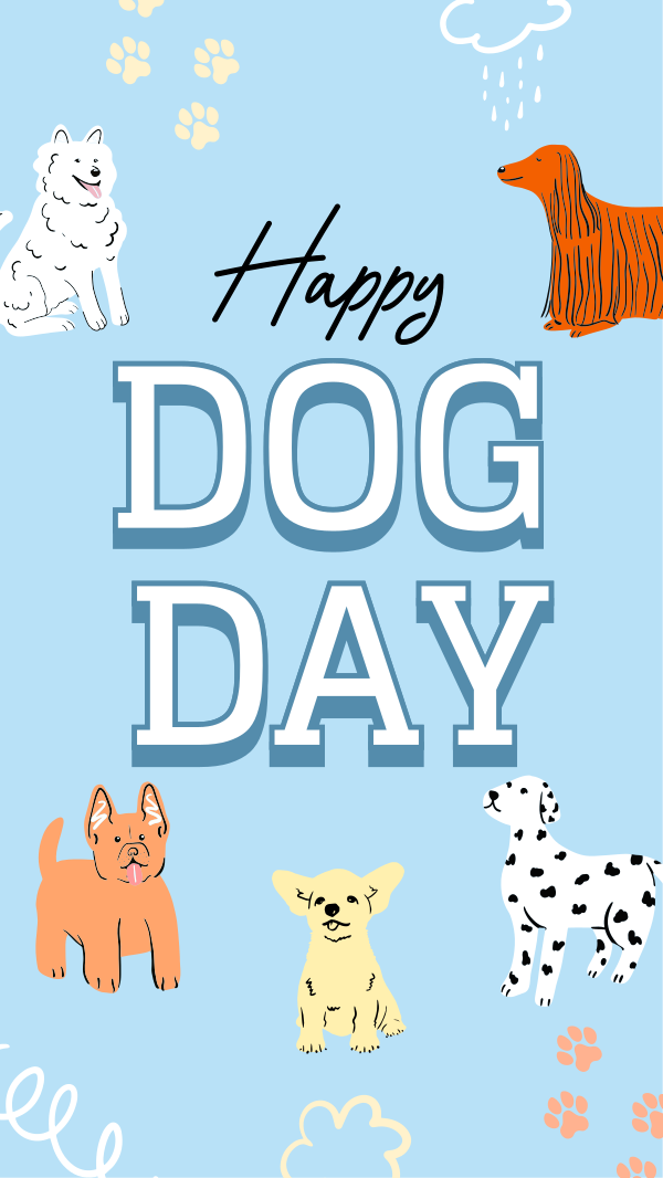 Happy Doggies Instagram Story Design